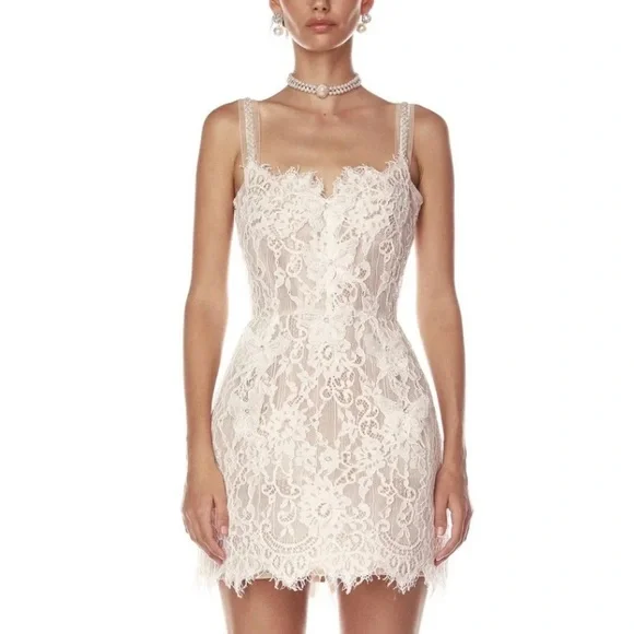 off white long sleeve lace dress WHITE LACE DRESS WITH LONG SLEEVES